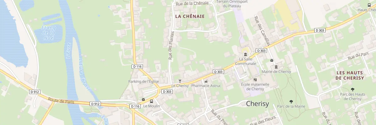 Plan du 17B Rue Charles de Gaulle à Cherisy