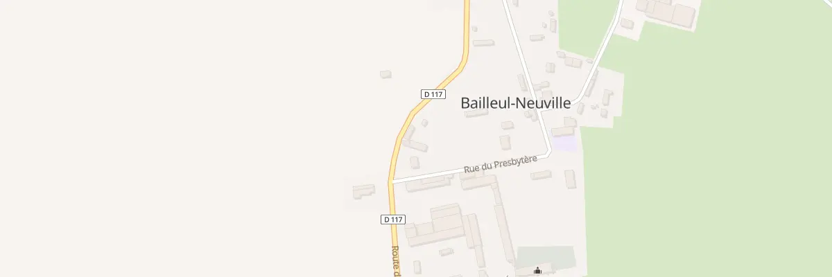 Plan du 5025 Le Bourg à Bailleul-Neuville