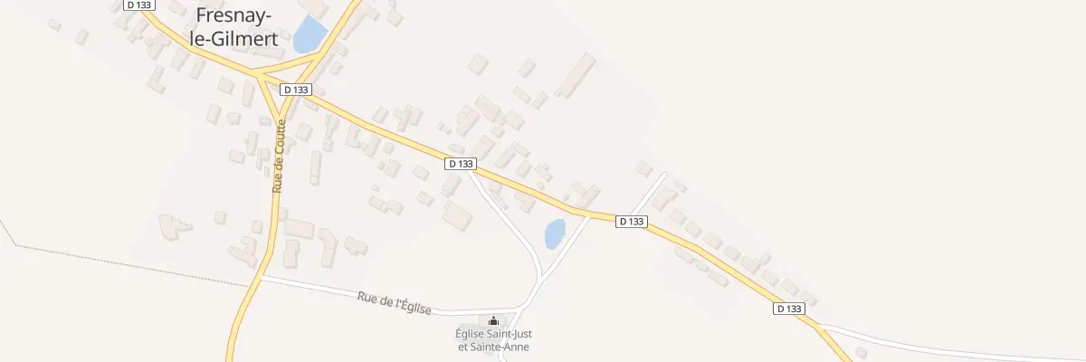 Plan du 37 Rue Jeanne d’Arc à Fresnay-le-Gilmert