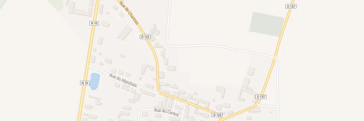 Plan du 20 Rue de Chartres à Vitray-en-Beauce