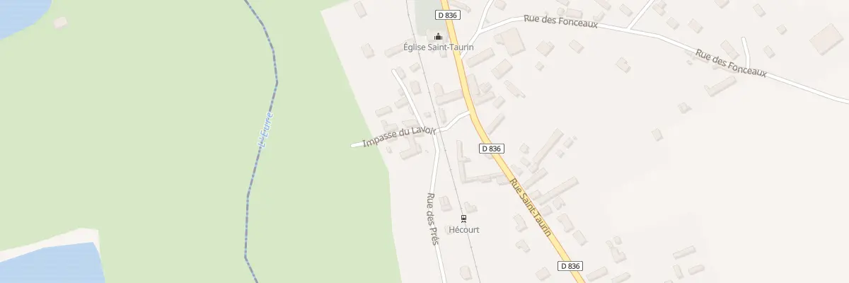 Plan du 2 Rue des Prés à Hécourt