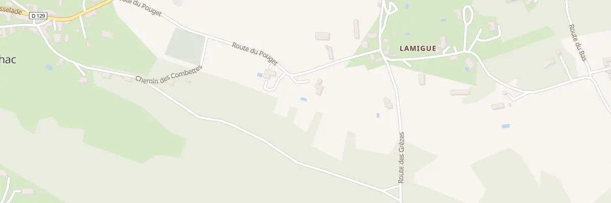 Plan du 5150F Le Pouget à Rouffilhac