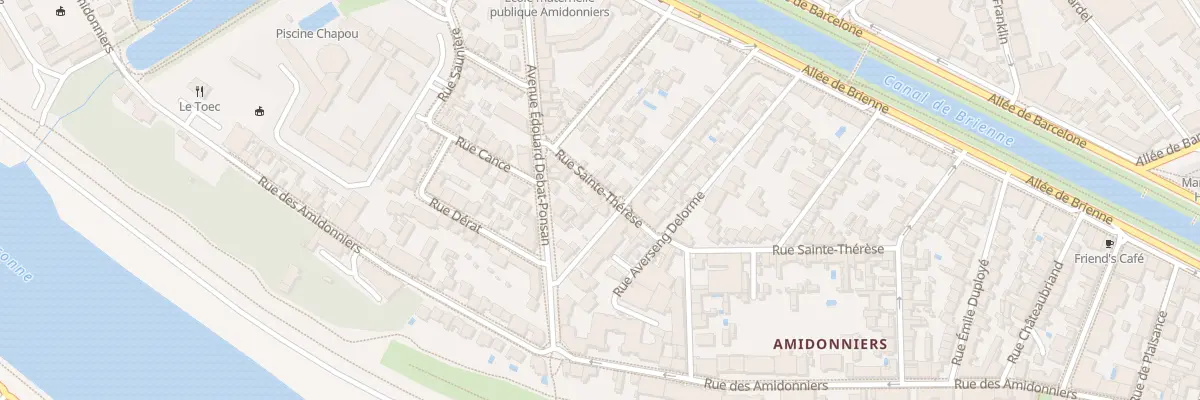 Plan du 31B Rue Sainte Thérèse à Toulouse