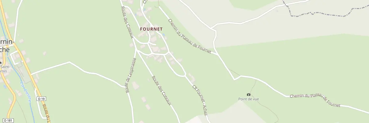 Plan du 5043 Fournet à Saint-Cernin-de-Larche