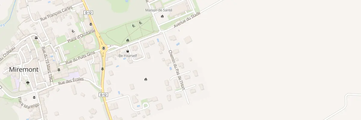 Plan du 3B Chem du Pas de l’Hort à Miremont