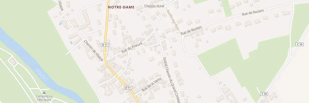 Plan du 9203 Che du Carroir Notre-dame à Buzançais