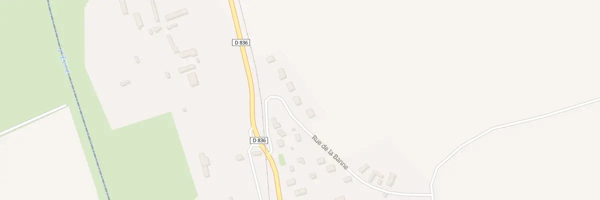 Plan du 7 Rue de la Banne à Hécourt