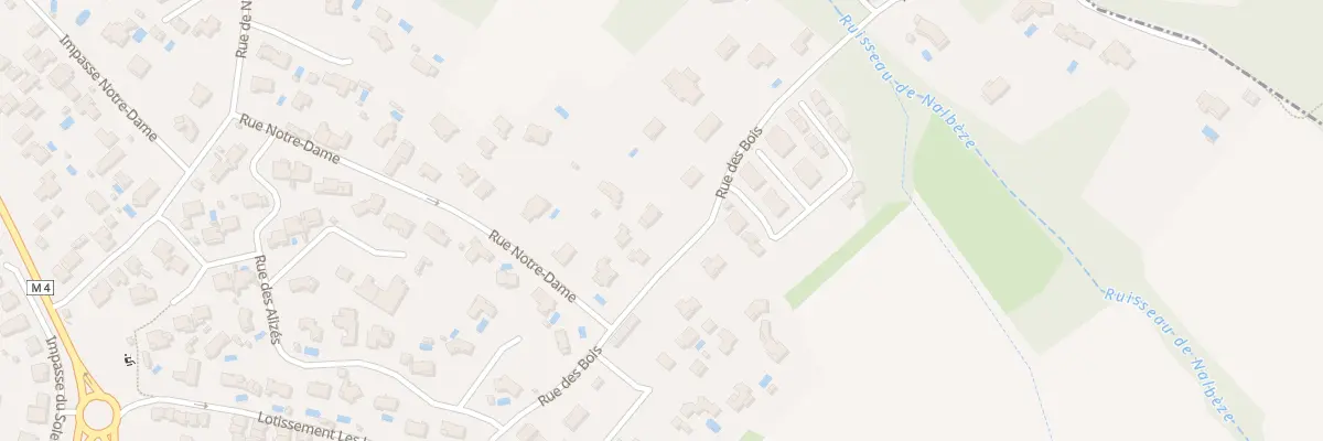 Plan du 14 Rue des Bois à Bruguières