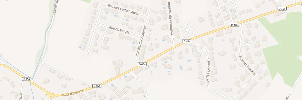 Plan du 528 Rte d’Ensarla à Villeneuve-lès-Bouloc