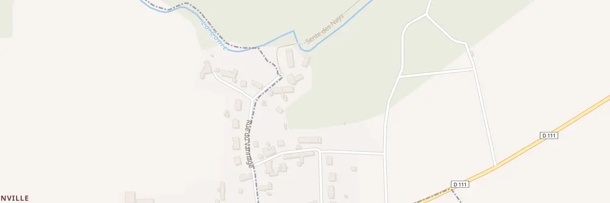 Plan du 9 Rue du Vannage à Conie-Molitard