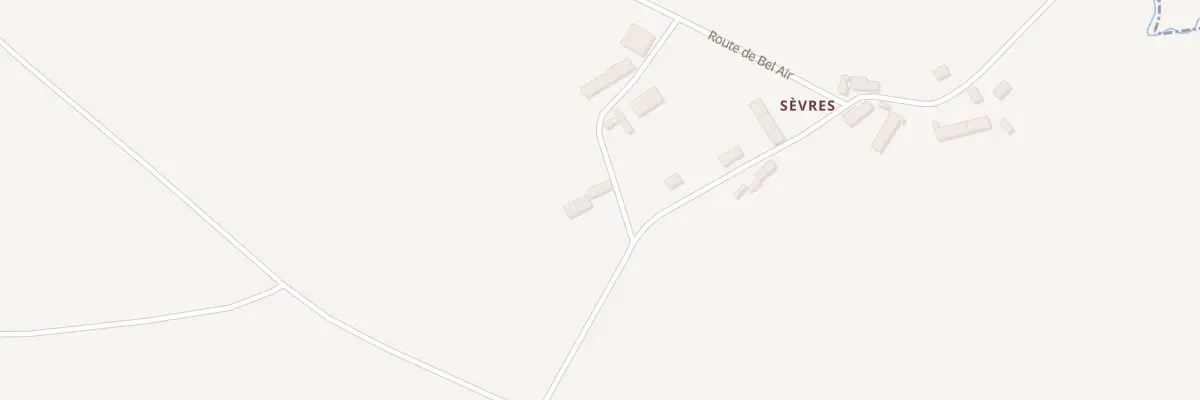 Plan du 1 Sévres à La Châtre-Langlin
