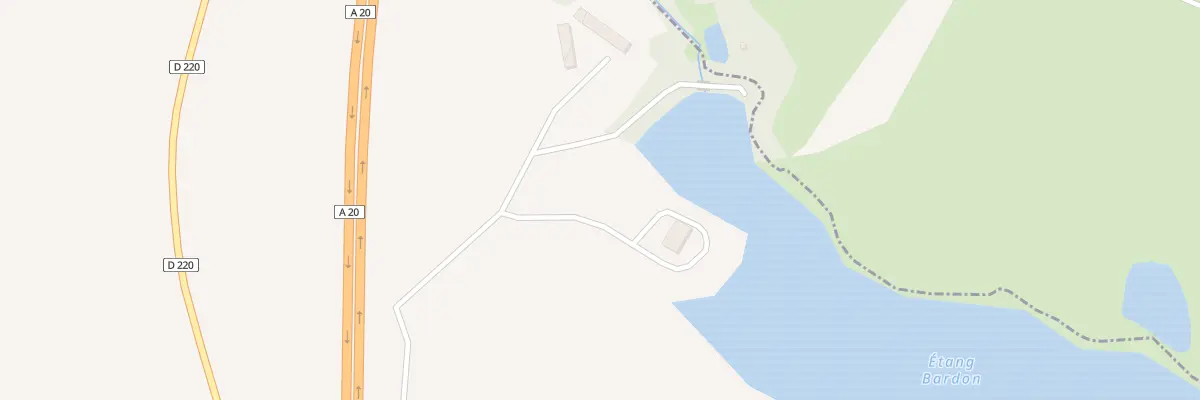 Plan du 2 Etang Bardon à Saint-Sulpice-les-Feuilles