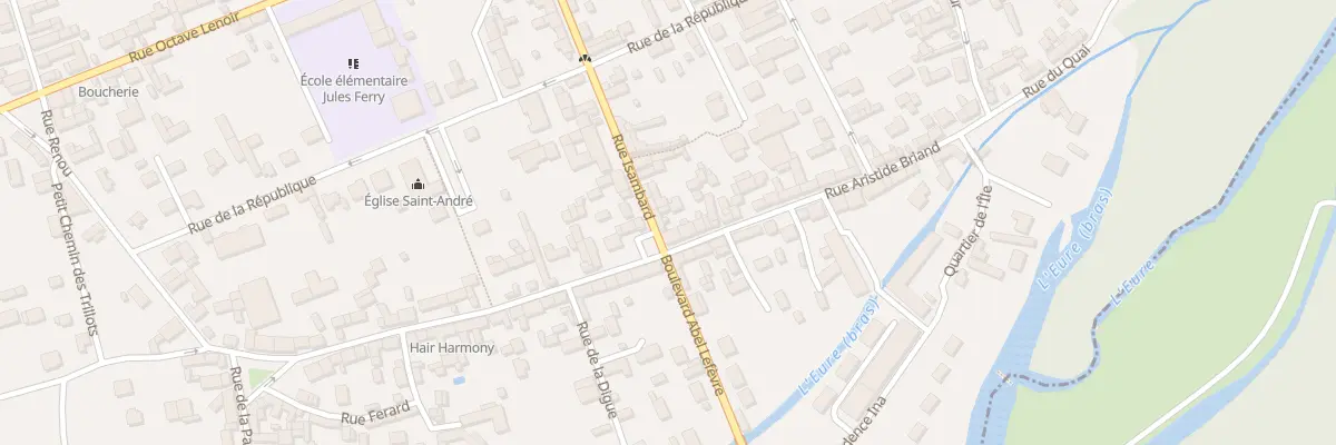Plan du 6 Rue Isambard à Ézy-sur-Eure