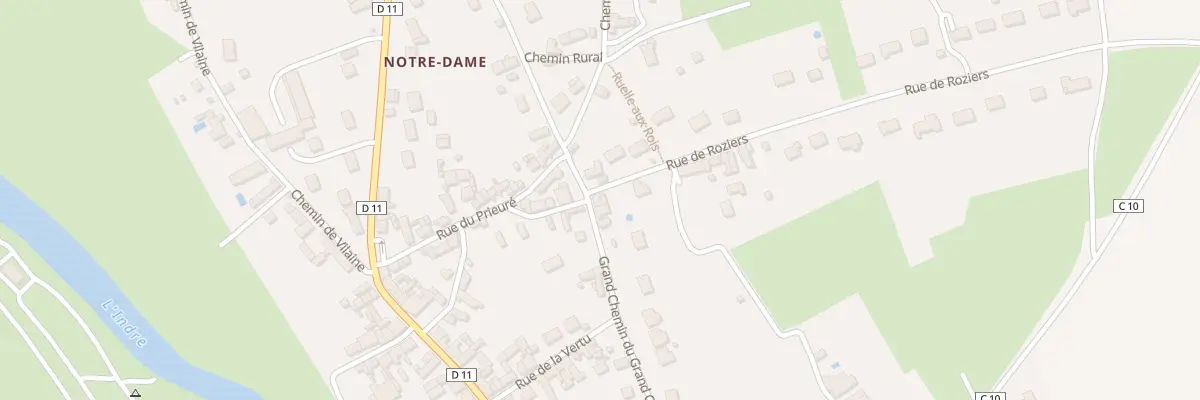 Plan du 20 Grand Chem du Grand Cimeti à Buzançais