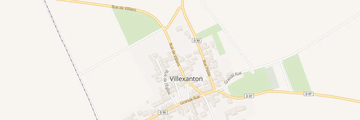 Plan du 8 Rue du Villiers à Villexanton