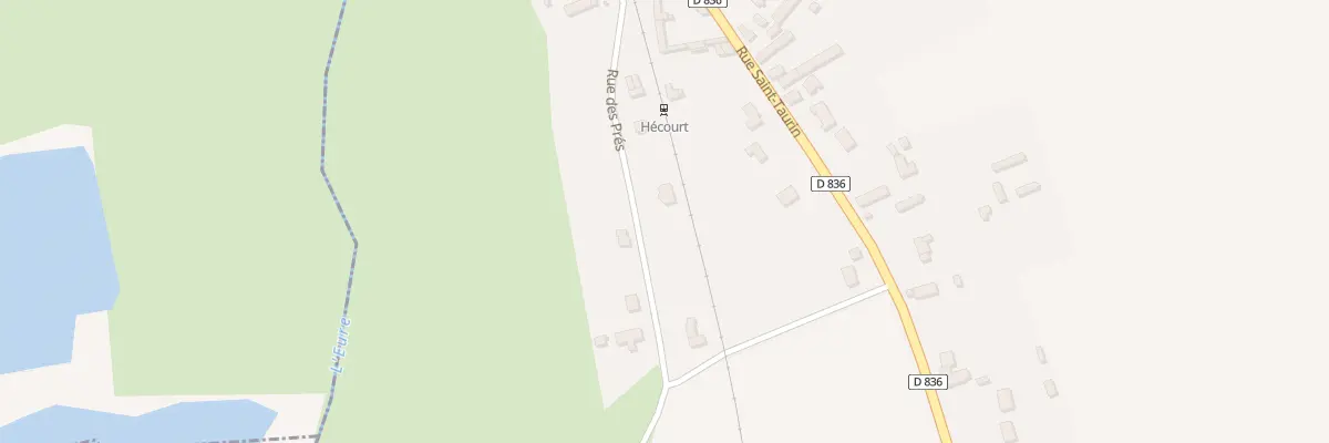 Plan du 7 Rue des Prés à Hécourt