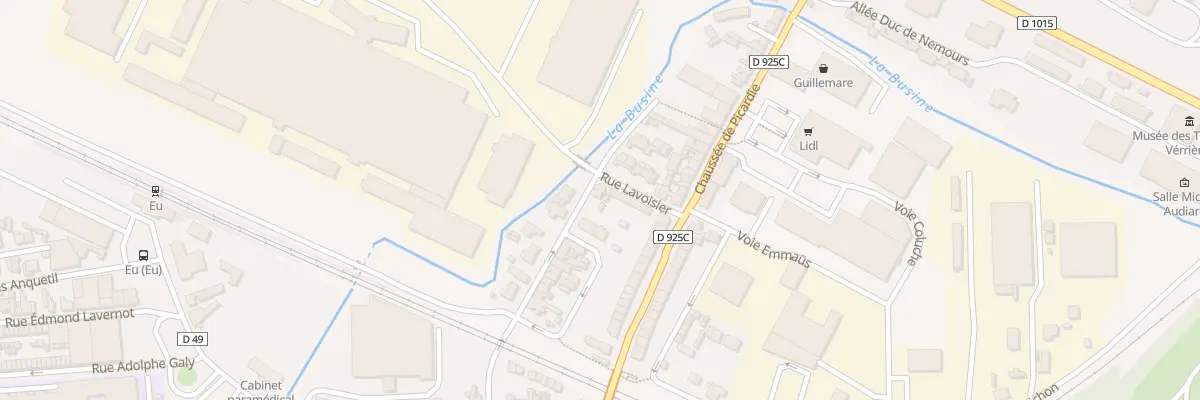 Plan du 28 Rue de la Digue Catrix à Eu