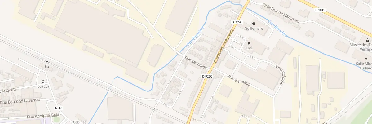 Plan du 30 Rue de la Digue Catrix à Eu