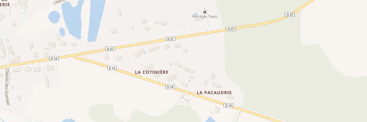 Plan du 5539 La Cotiniere à Méobecq