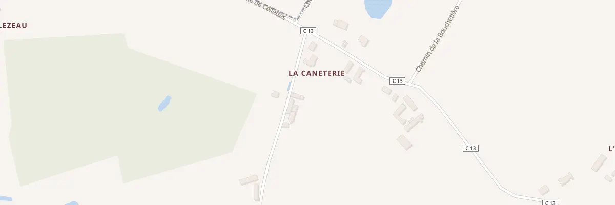 Plan du 3 Chem de la Caneterie à Cheverny