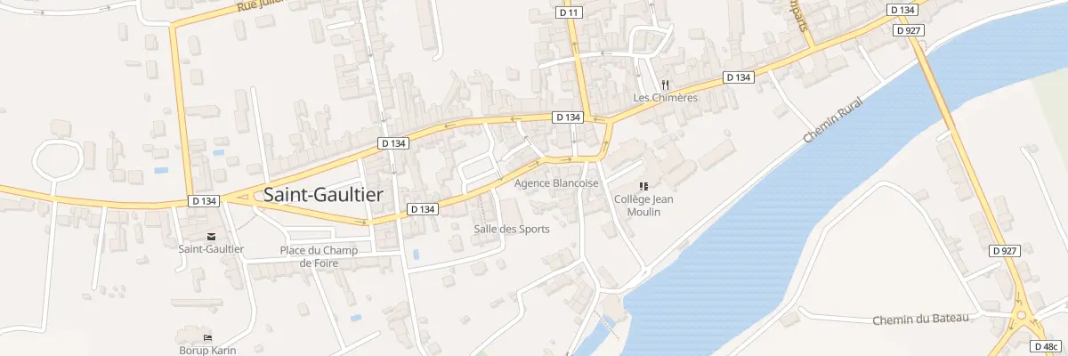 Plan du 3 Rue Pierre Canals à Saint-Gaultier