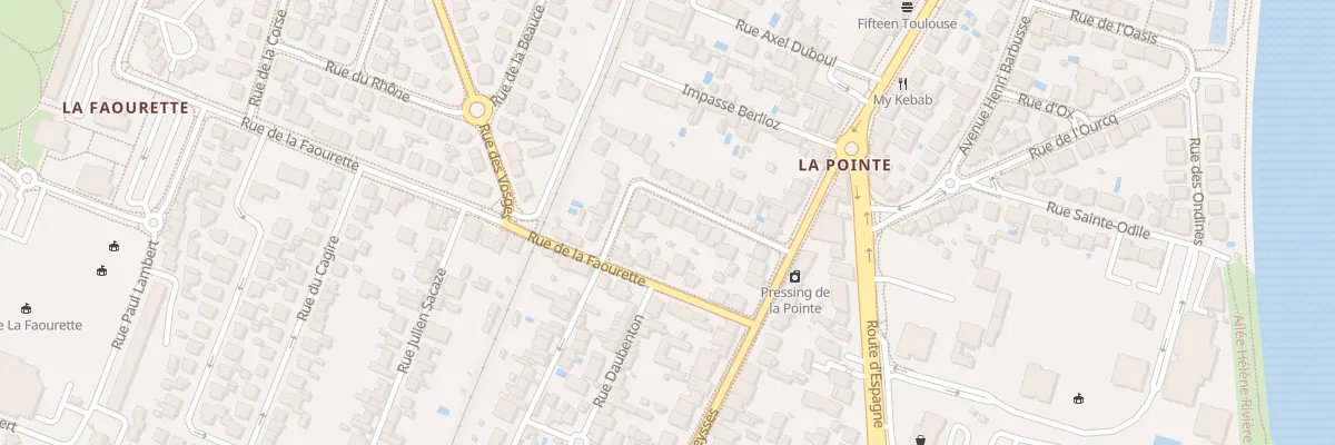 Plan du 13 Rue Paul Bely à Toulouse