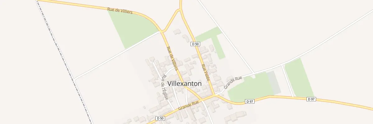 Plan du 6 Rue du Villiers à Villexanton
