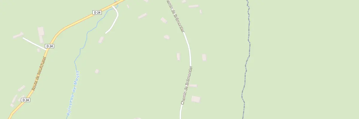 Plan du 6 Brémontier à Massy