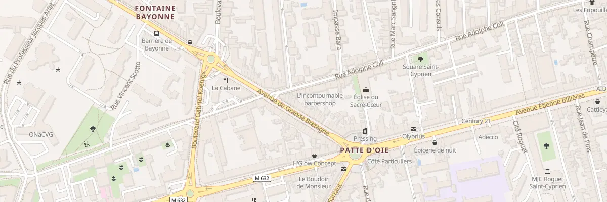 Plan du 79 Rue Adolphe Coll à Toulouse