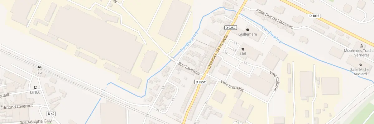 Plan du 9006 Rue de la Digue Catrix à Eu