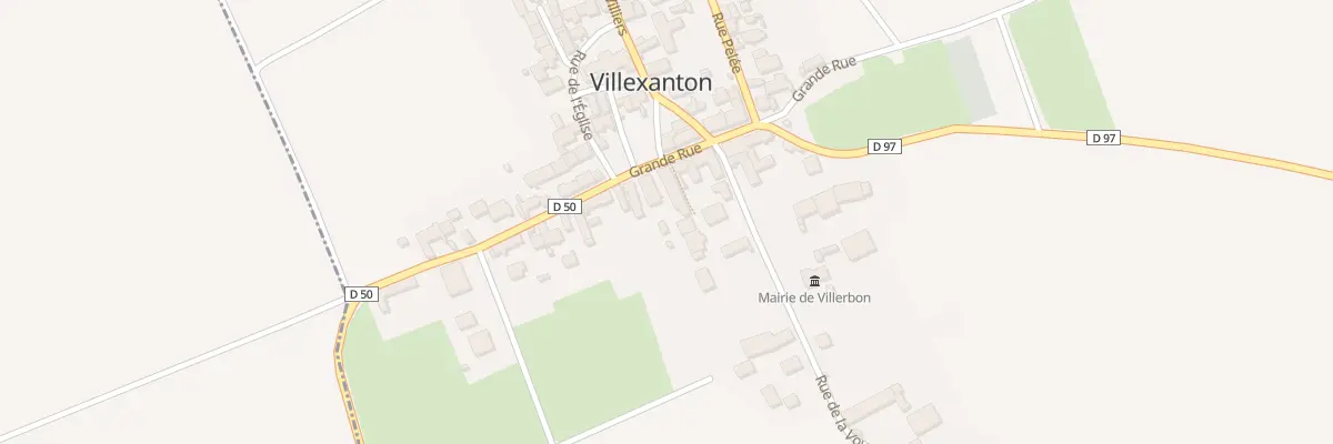 Plan du 7 Gr Grande Rue à Villexanton