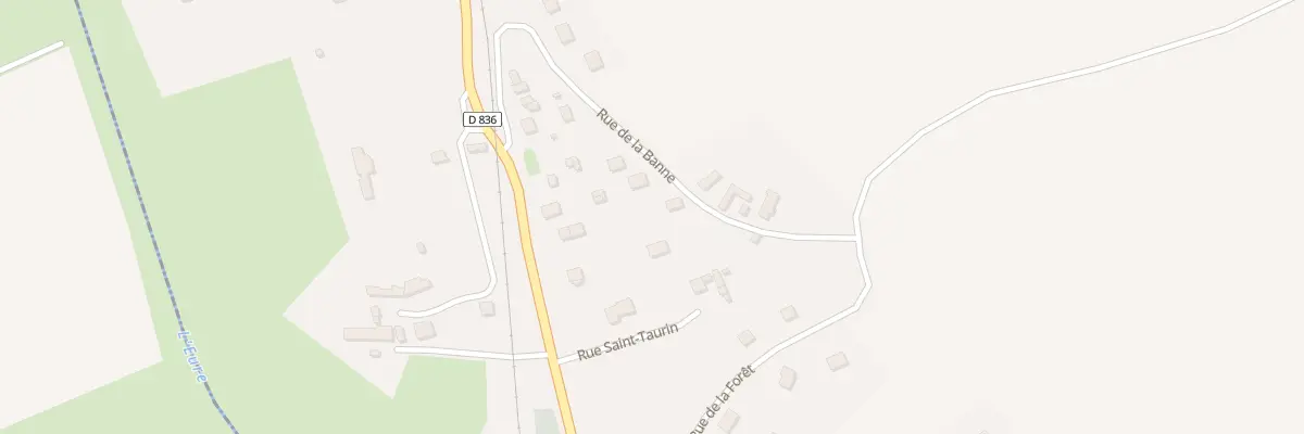 Plan du 8 Rue de la Banne à Hécourt