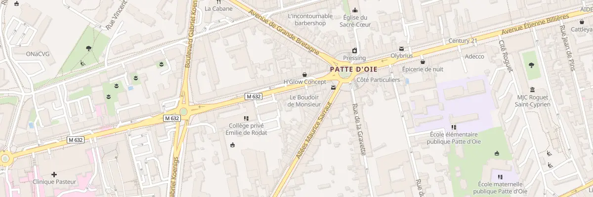 Plan du 15 Av de Lombez à Toulouse