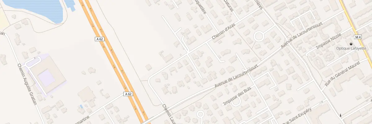 Plan du 2 Pl Montsegur à Aucamville