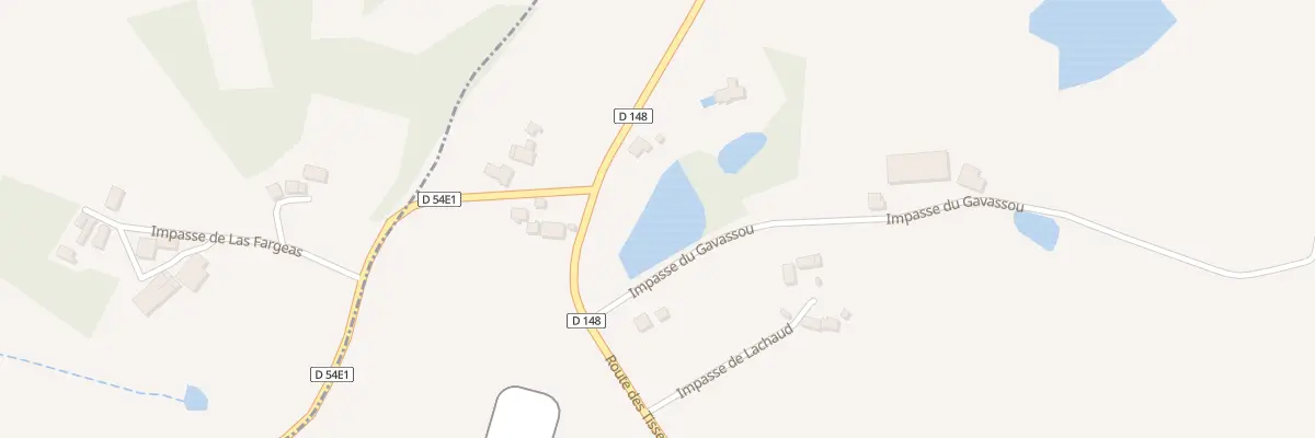 Plan du 2520 Rte des Tisserands à Troche
