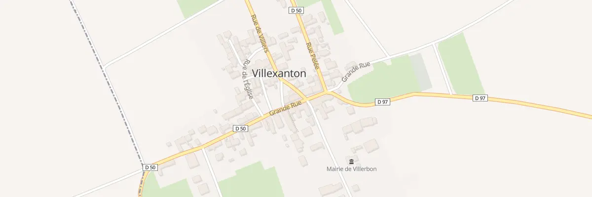 Plan du 8 Grande Rue à Villexanton