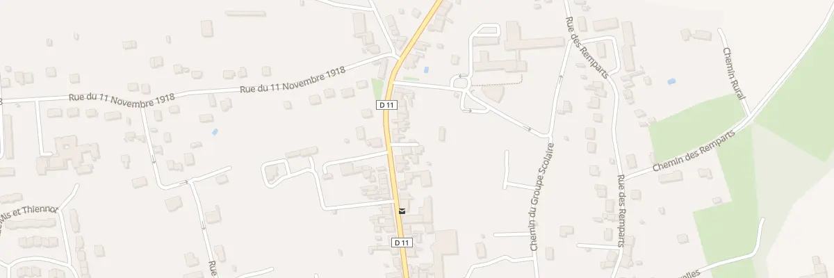 Plan du 77 Rue des Gachons à Saint-Gaultier