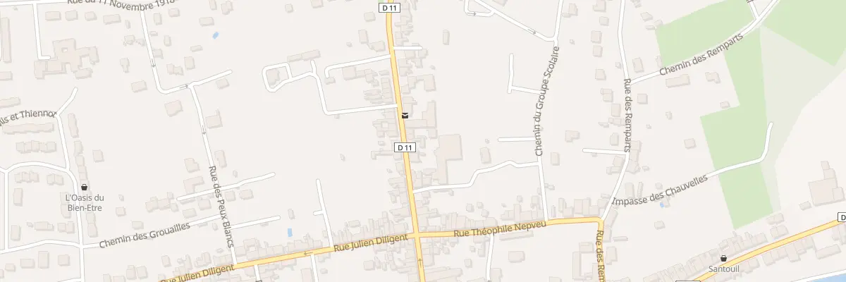 Plan du 57 Rue des Gachons à Saint-Gaultier
