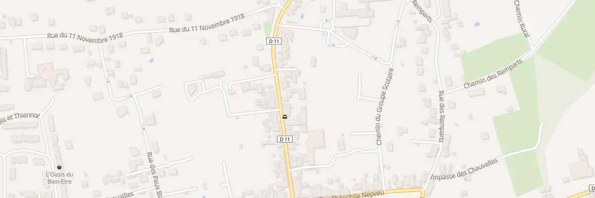 Plan du 67 Rue des Gachons à Saint-Gaultier