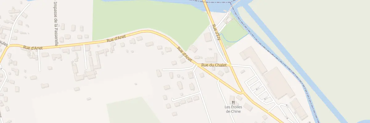 Plan du 42 Rue d’Anet à Saussay