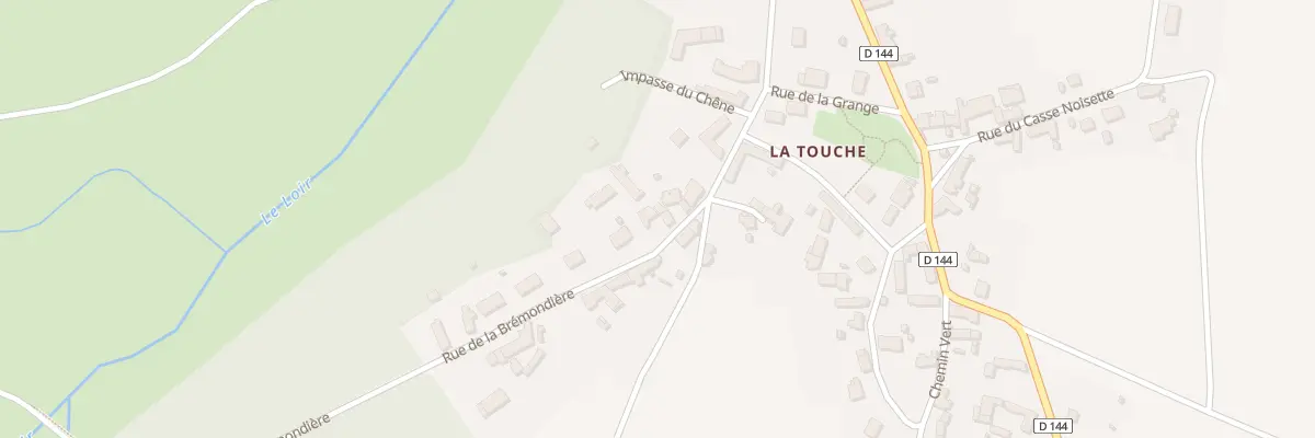 Plan du 20 Rue de la Brémondière à Saint-Maur-sur-le-Loir