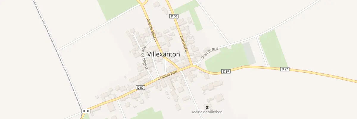 Plan du 6 Gr Grande Rue à Villexanton