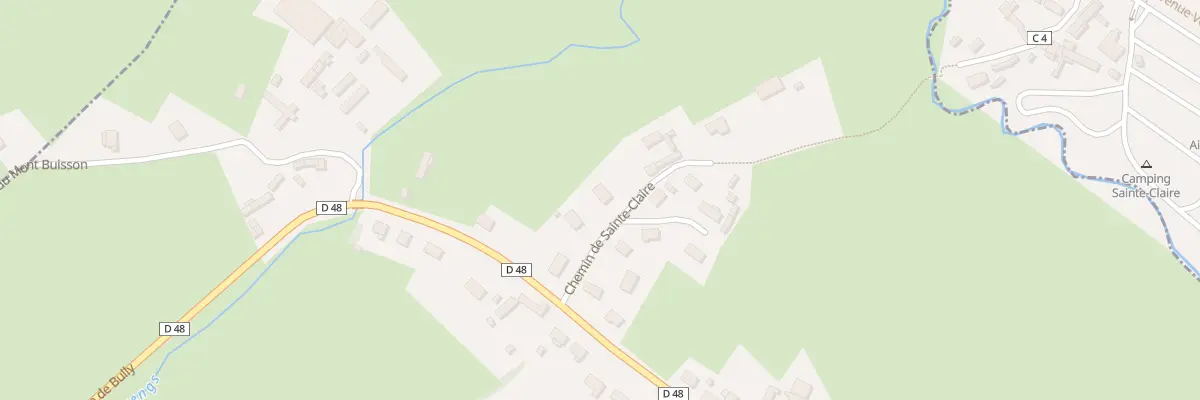 Plan du 5 Che de Sainte-claire à Quièvrecourt