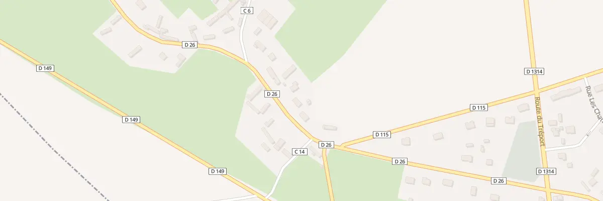Plan du 8 Rte de la Londe à Fresnoy-Folny