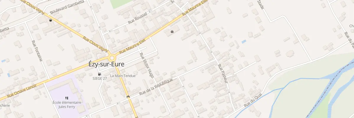 Plan du 39D Rue de la République à Ézy-sur-Eure