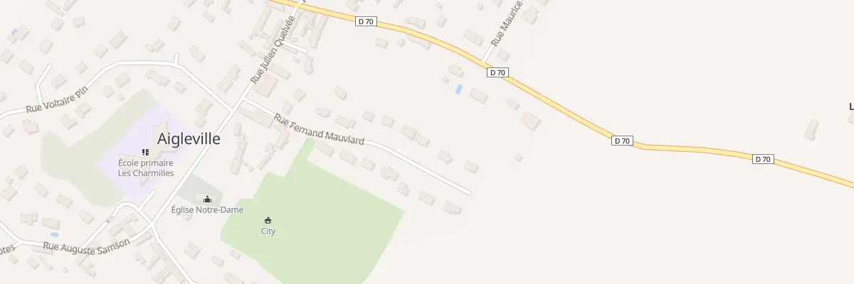 Plan du 19 Rue Fernand Mauviard à Aigleville