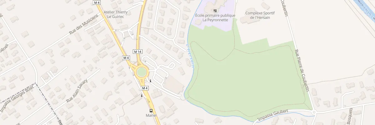 Plan du 22 Rue Marcel Cerdan à Saint-Alban