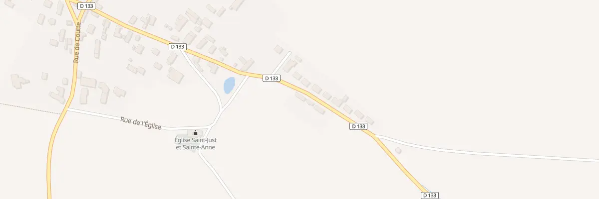 Plan du 44 Rue Jeanne d’Arc à Fresnay-le-Gilmert