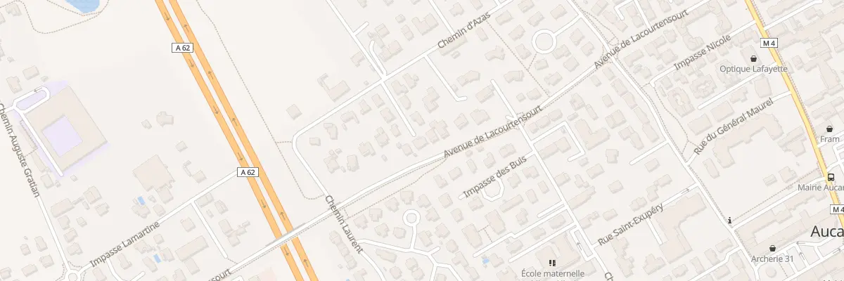 Plan du 10 Pl Montsegur à Aucamville