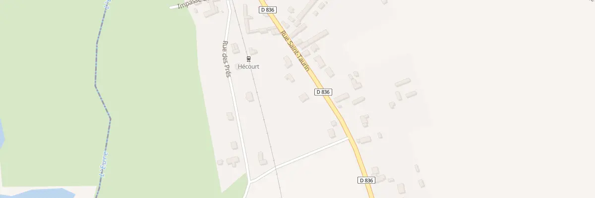 Plan du 16 Rue St Taurin à Hécourt
